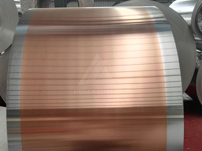 Copper-aluminum composite foil