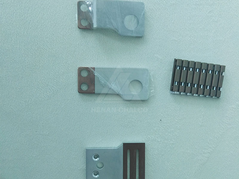 Copper clad aluminum strip for lithium battery components