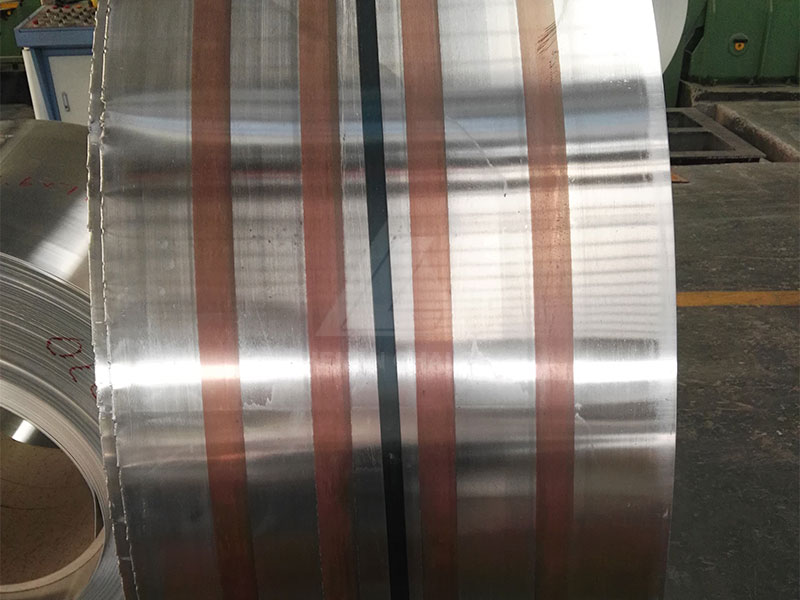 Copper clad aluminum CCA Bi-metal transition strip