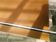 Brass steel bimetal clad plate sheet bar