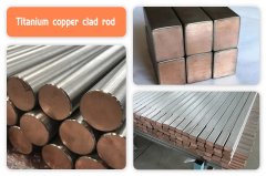 Characteristics of titanium copper clad rod