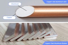 Copper clad aluminum wire busbar transition joints in Electric Power Industry