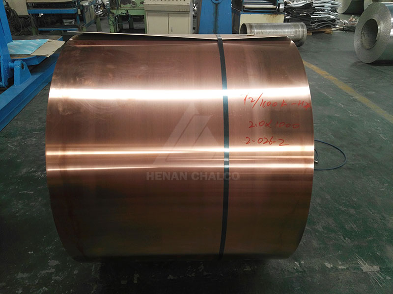 Copper clad aluminum coil strip