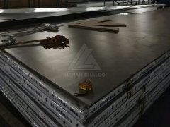 Explosive welding of titanium steel clad composite plate