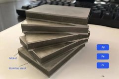Nickel-stainless steel clad plate